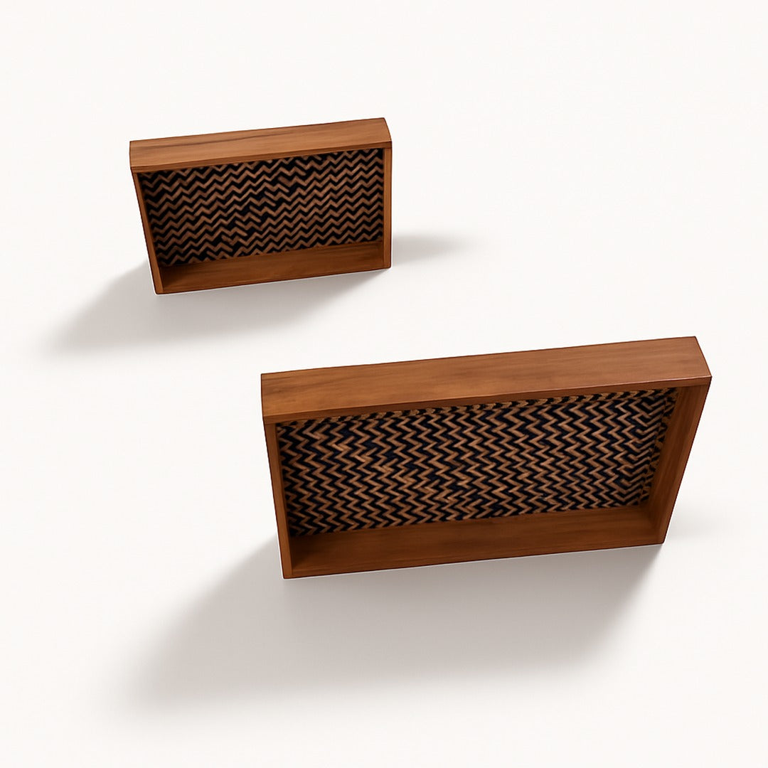 Kraftinn Chevron Tray Set